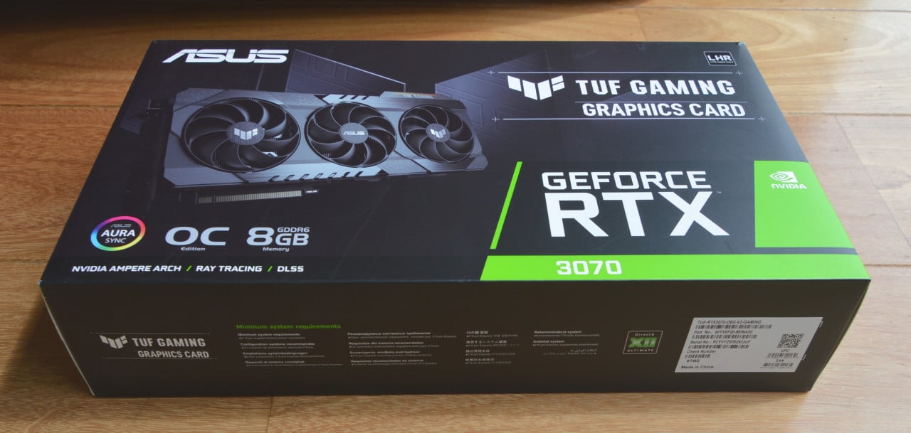 [Z.G.A.N.] ASUS TUF Gaming GeForce RTX 3070 OC LHR