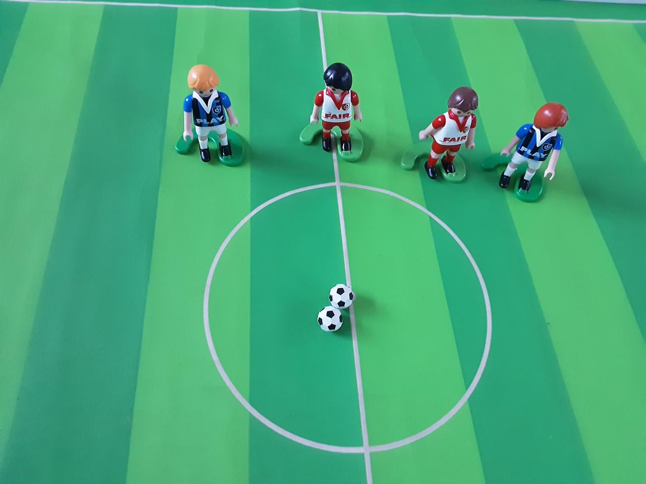 Playmobil voetbalspel