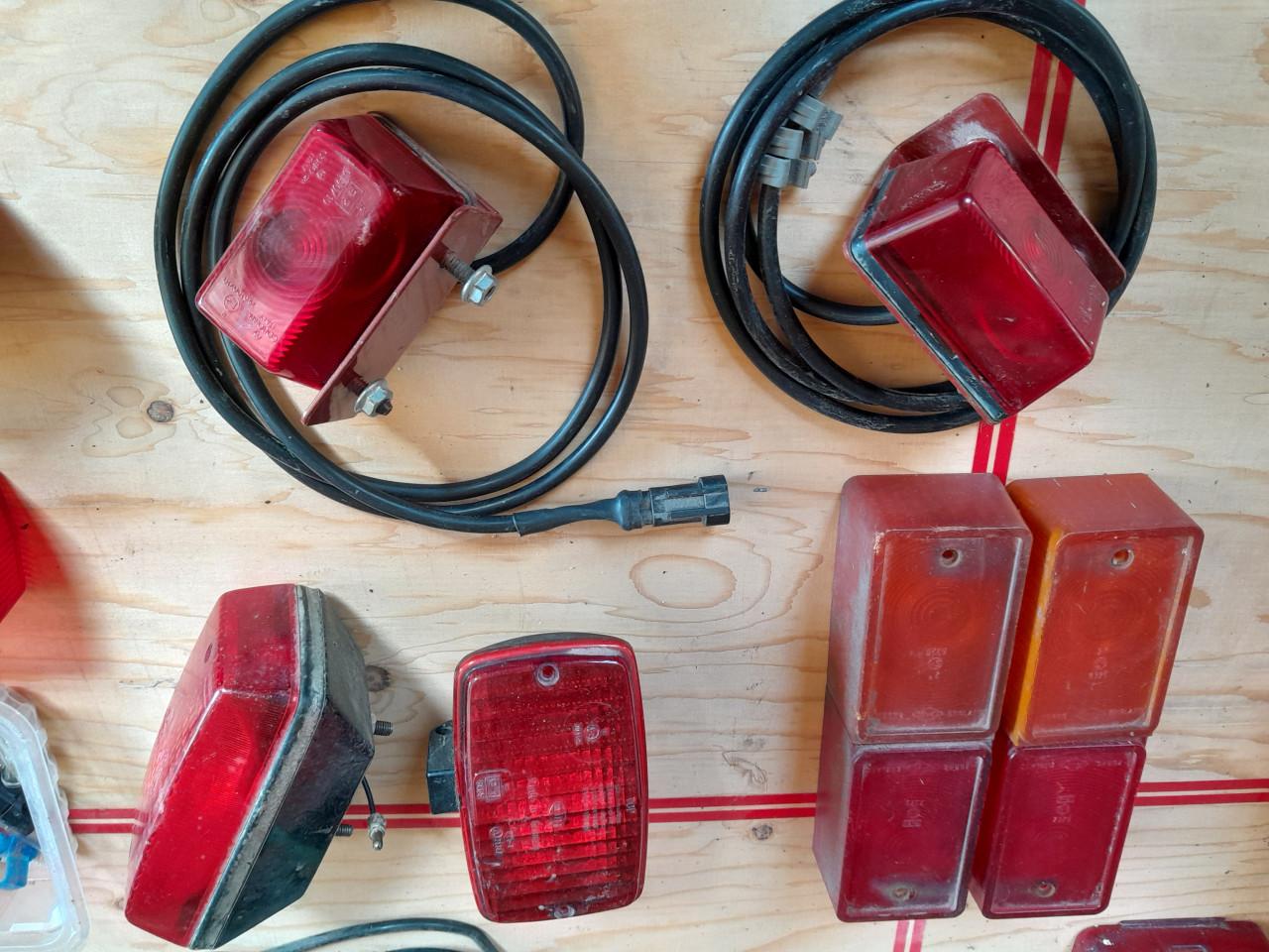 Partij verlichting voor auto,aanhangwage,vrachtwagen,caravan,fietsenrek enz