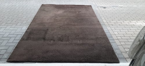 Vloerkleed 2 x 3 meter groot bruin halfhoogpolig nieuwprijs morres 499 euro
