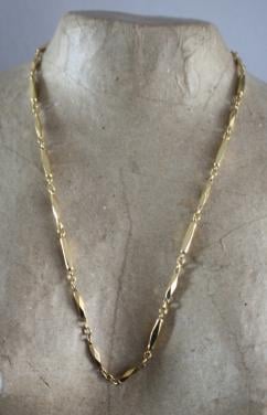 Goudkleurige ketting