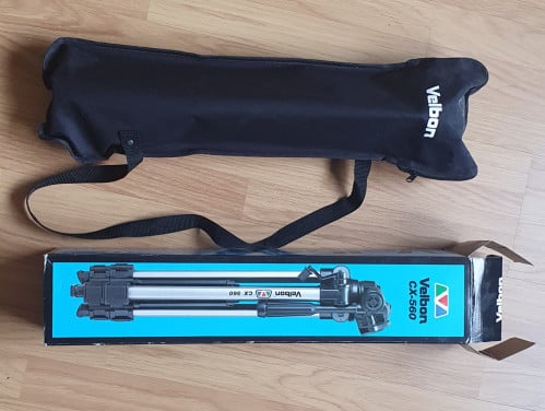 Velbon CX-560 statief (in nieuwe staat)