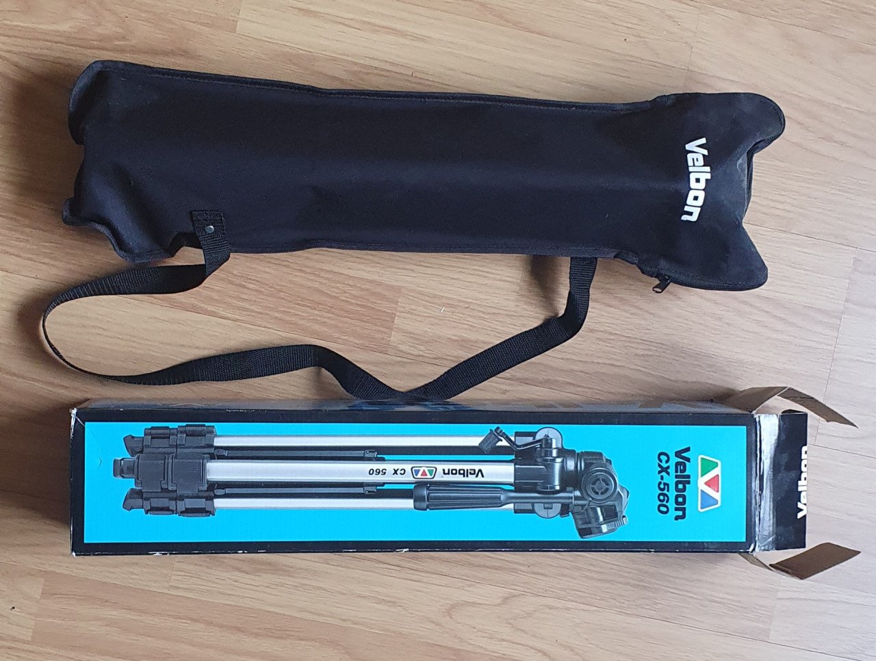 Velbon CX-560 statief (in nieuwe staat)