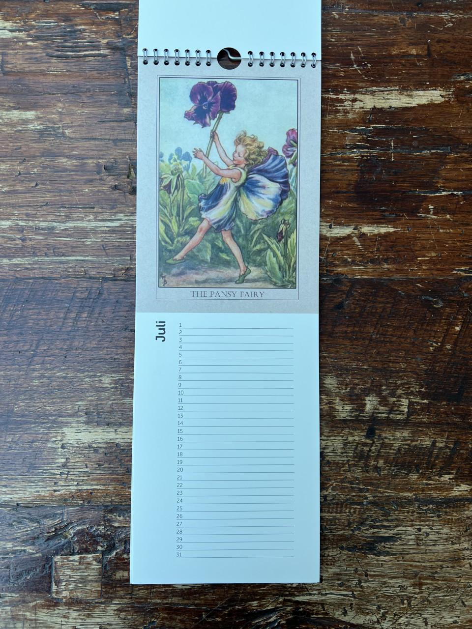 Flower Fairies verjaardagskalender