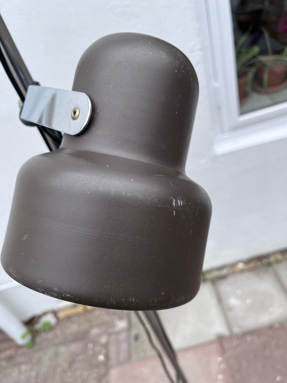 Leuke vintage staande lamp vloerlamp