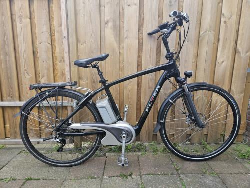 Prachtige Flyer K-Tour elektrische fiets Carbon frame 555wh