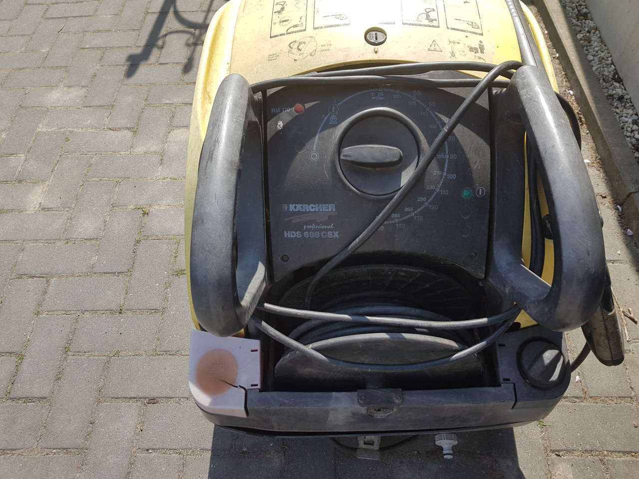 Karcher stoomcleaner, werkt