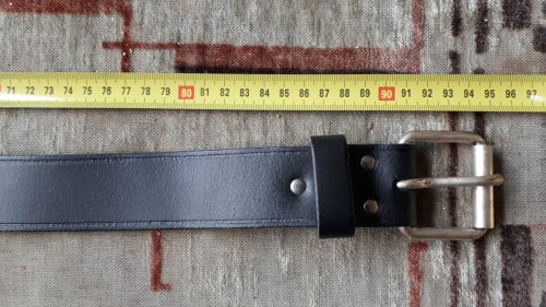 Nieuw lederen riem L=95 cm.