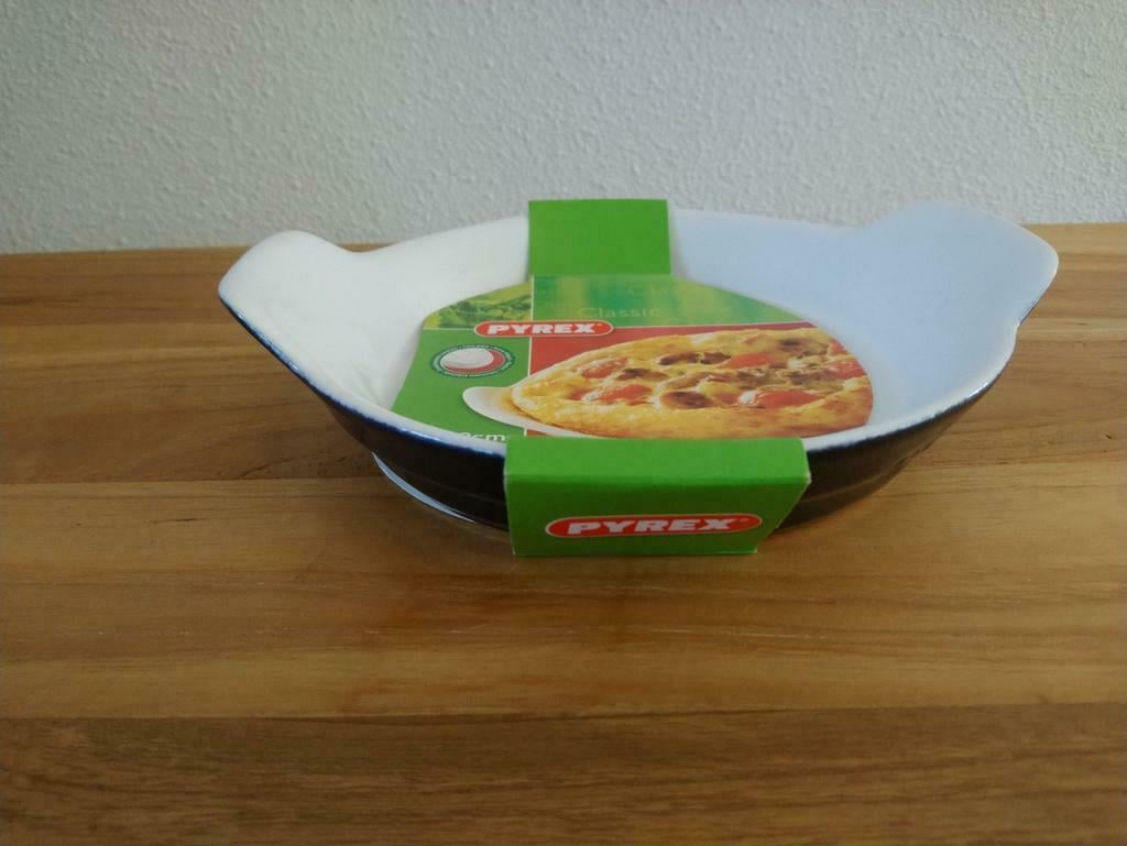 Pyrex ovenschaaltje 20 cm donker blauw - NIEUW