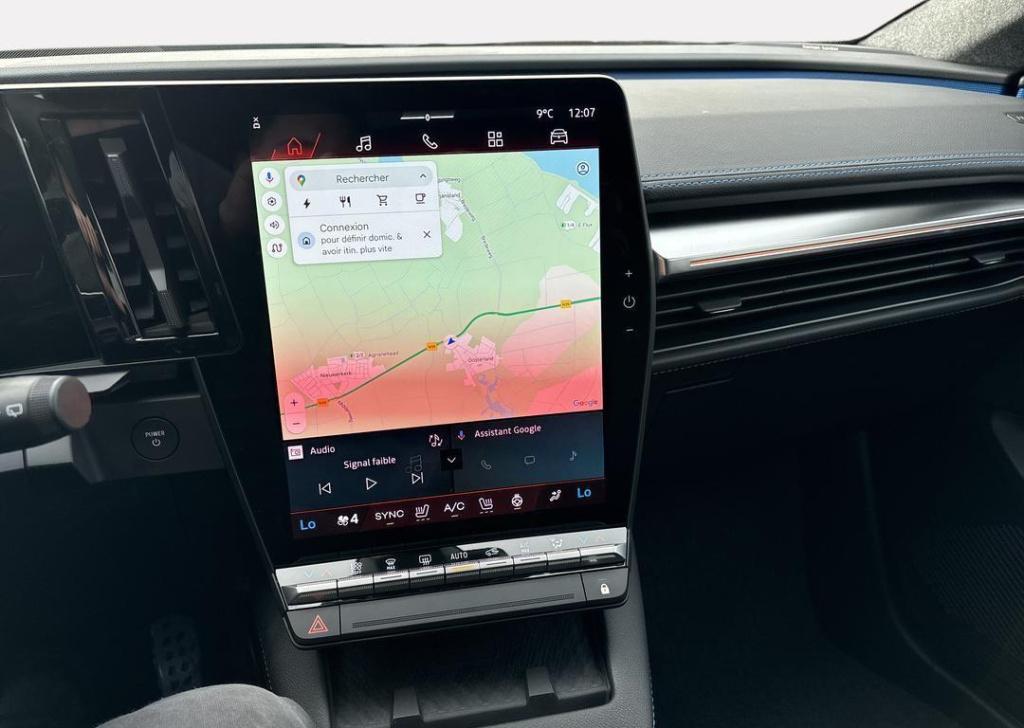 Renault Scenic e-tech ev87 long range esprit alpine - zwarte vloerbekleding