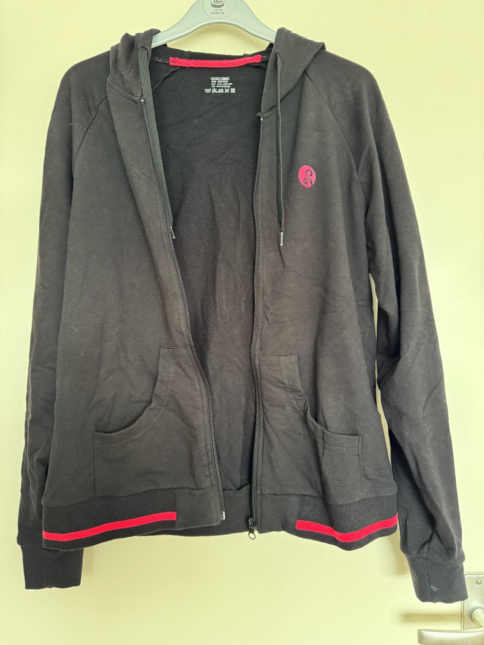 Zwarte Leontien dames Hoodie - Maat XL