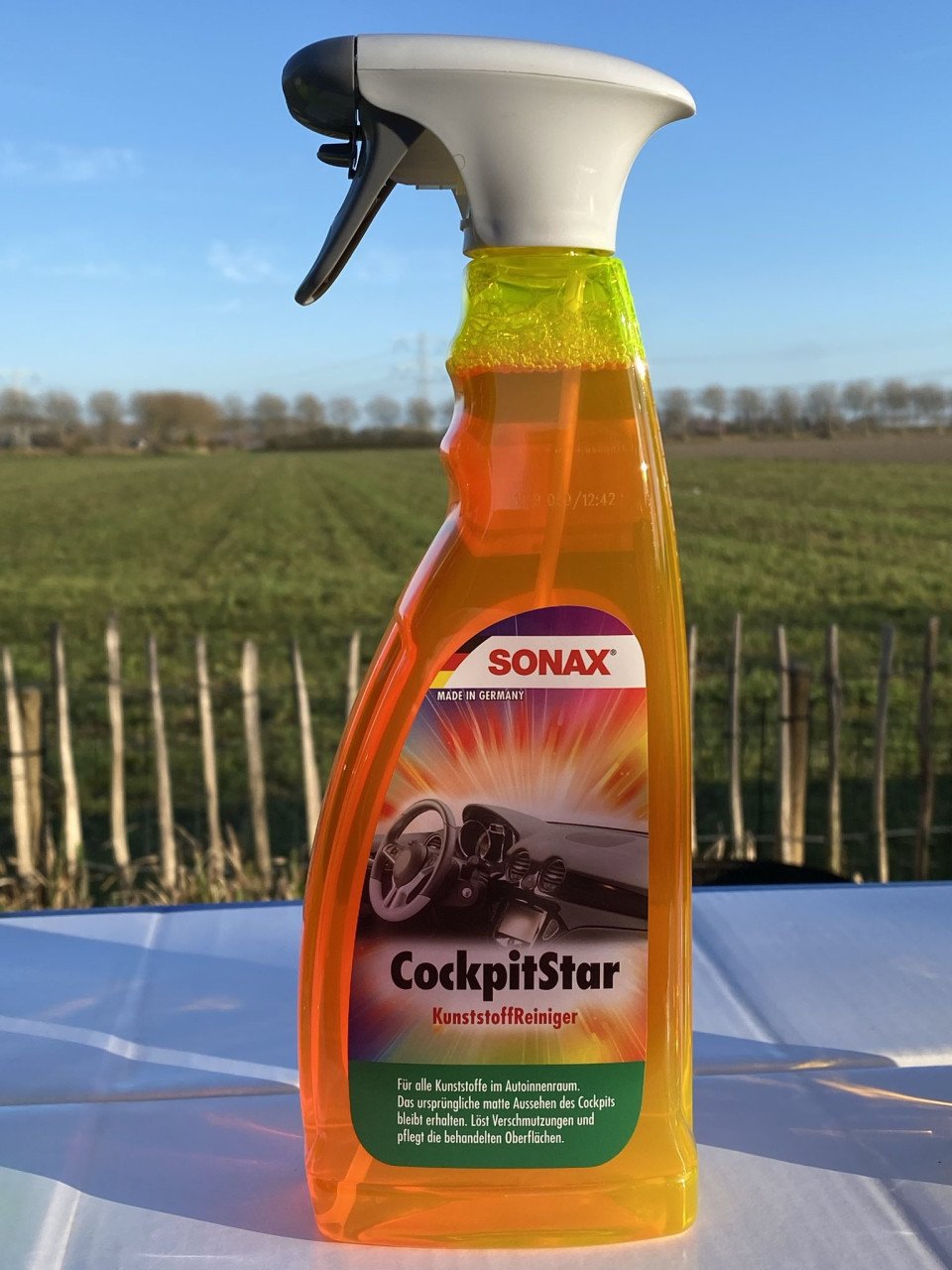 Setje auto onderhoud sprays sonax