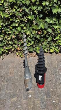 Parasolhouders voor op 't strand