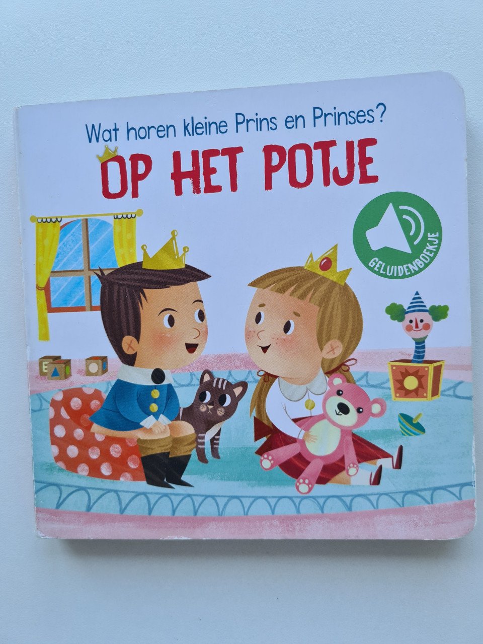 5 boekjes met geluid.  -Op het potje  -Slaap lekker -Dierentuin