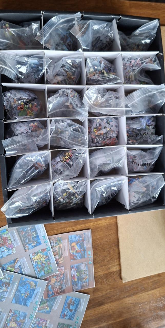 24x Kleine Puzzeltjes (van adventkalender)