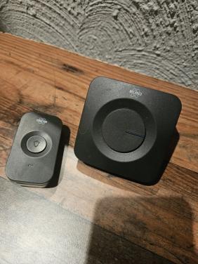 Zgan werkend ELRO Draadloze Deurbel Set - Zwart