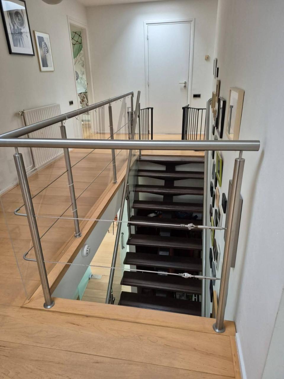 Stalen balustrades op maat – stijlvol, veilig en volledig naar wens