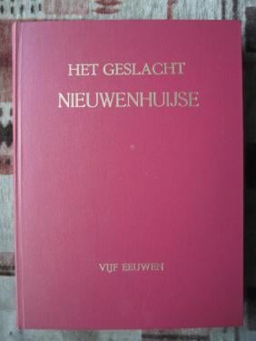 Gezocht Boek Het Geslacht Nieuwenhuijze