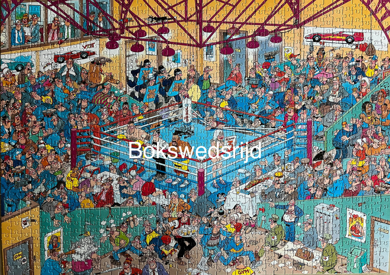 Jan van Haasteren - Combinatiedoos 3 puzzels