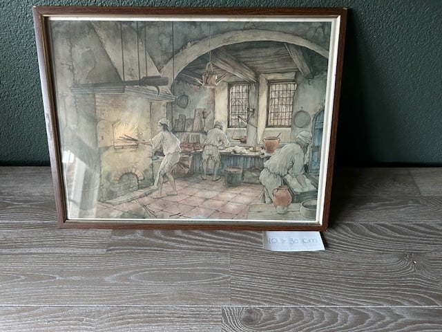 Anton Pieck prent