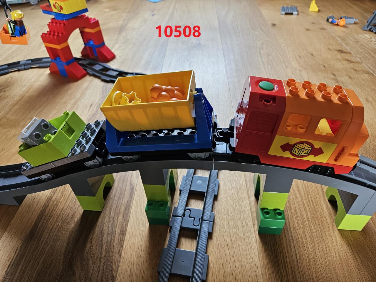 Grote hoeveelheid Duplo trein, 3 sets bij elkaar