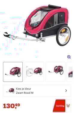 Hondenfietskar