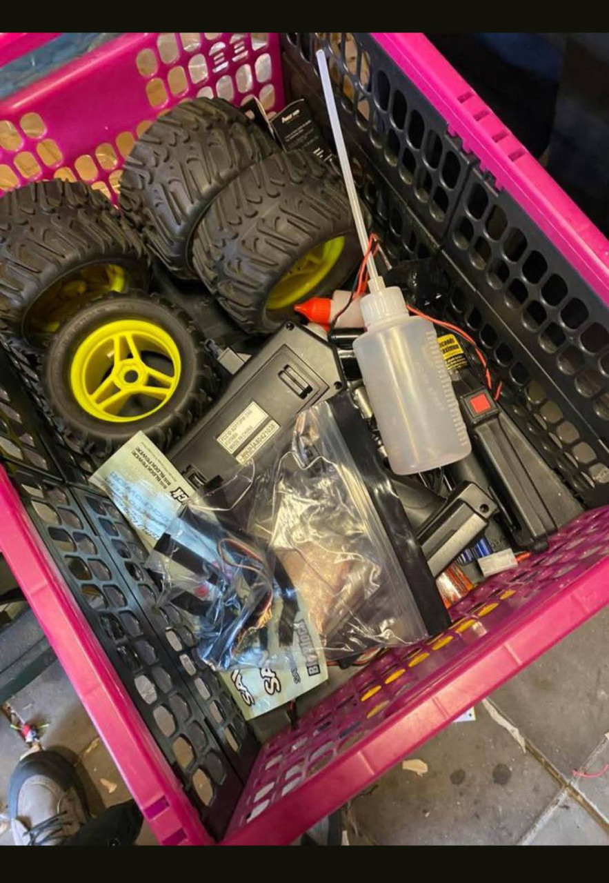 Nitro auto's + heel veel onderdelen
