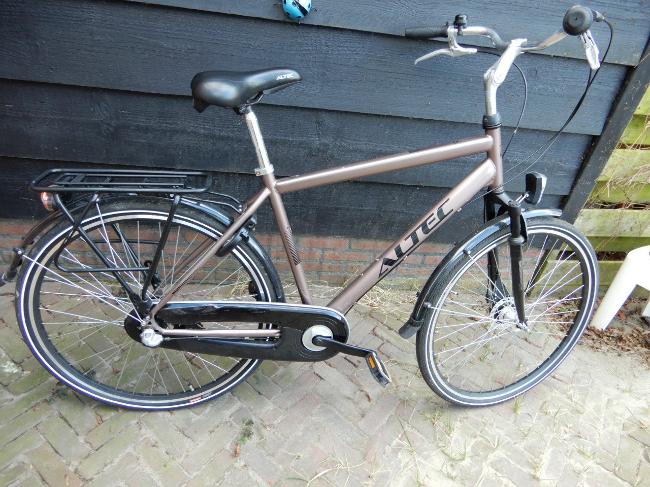 Altec Walesa 28 inch, 52 cm herenfiets / fiets 3 vers. bruin