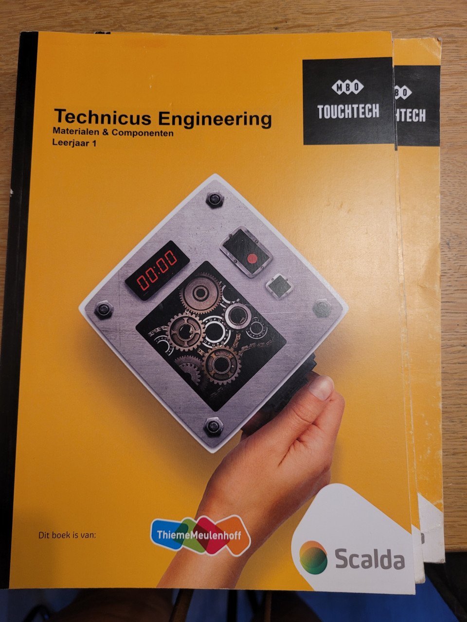 Studieboeken technicus engineering Scalda 1e jaar