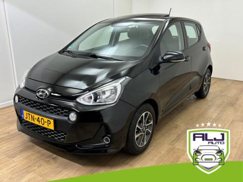Hyundai I 10 occasion 1.2i | zwart | tweedehands hyundai i10 | airco | stoe