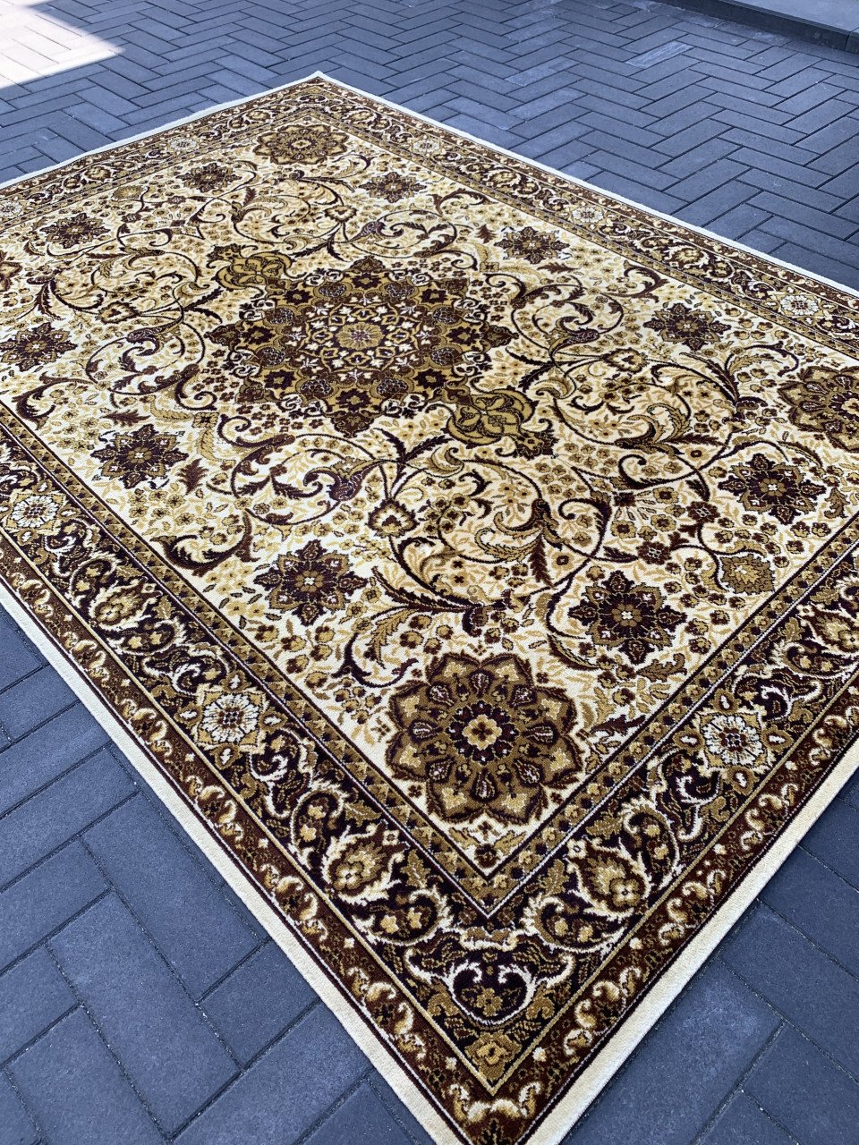✨Super Leuk Vintage Vloerkleed in Nieuwstaat✨Zuiver Scheerwol ✨