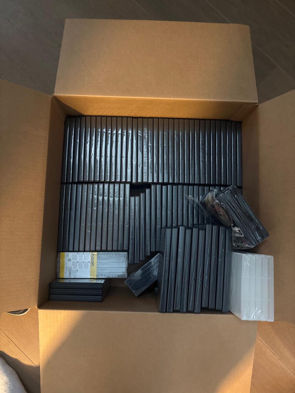 Dvd hoesjes - nieuw - gratis