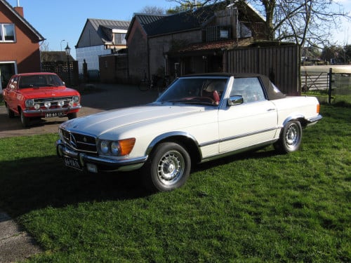 Prachtige Mercedes 280 SL Cabrio injectie