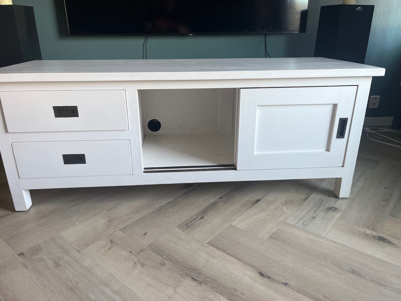 Tv meubel kast wit