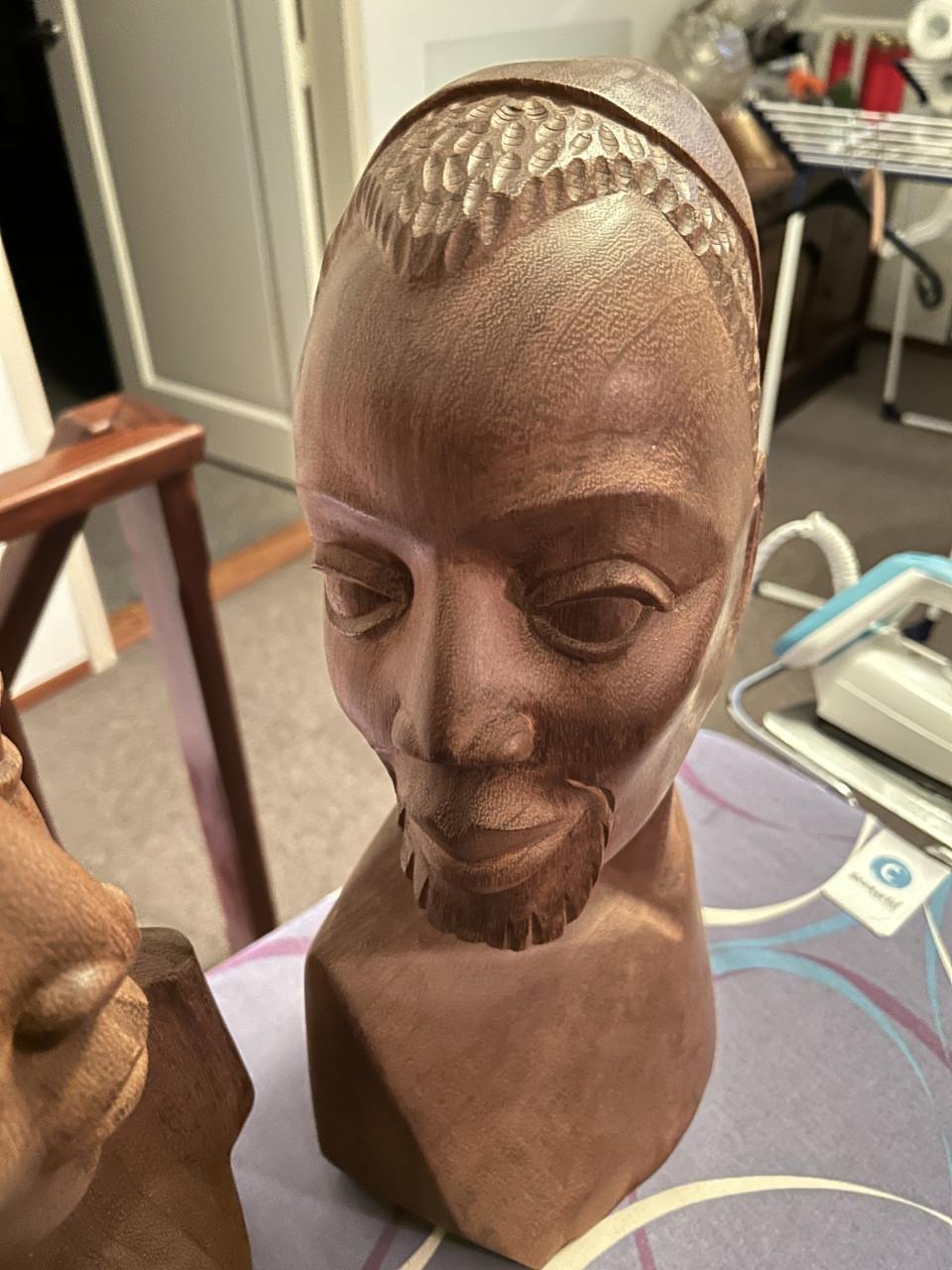 Massief houten koppen koppel