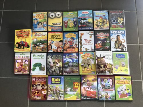 Set Kinderfilms (DVDs)