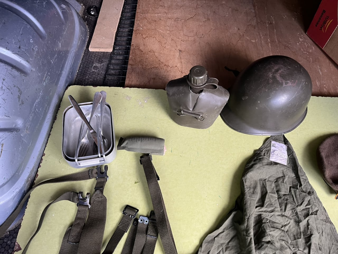 Militaire spullen