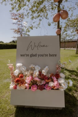 Decoratie bruiloft
