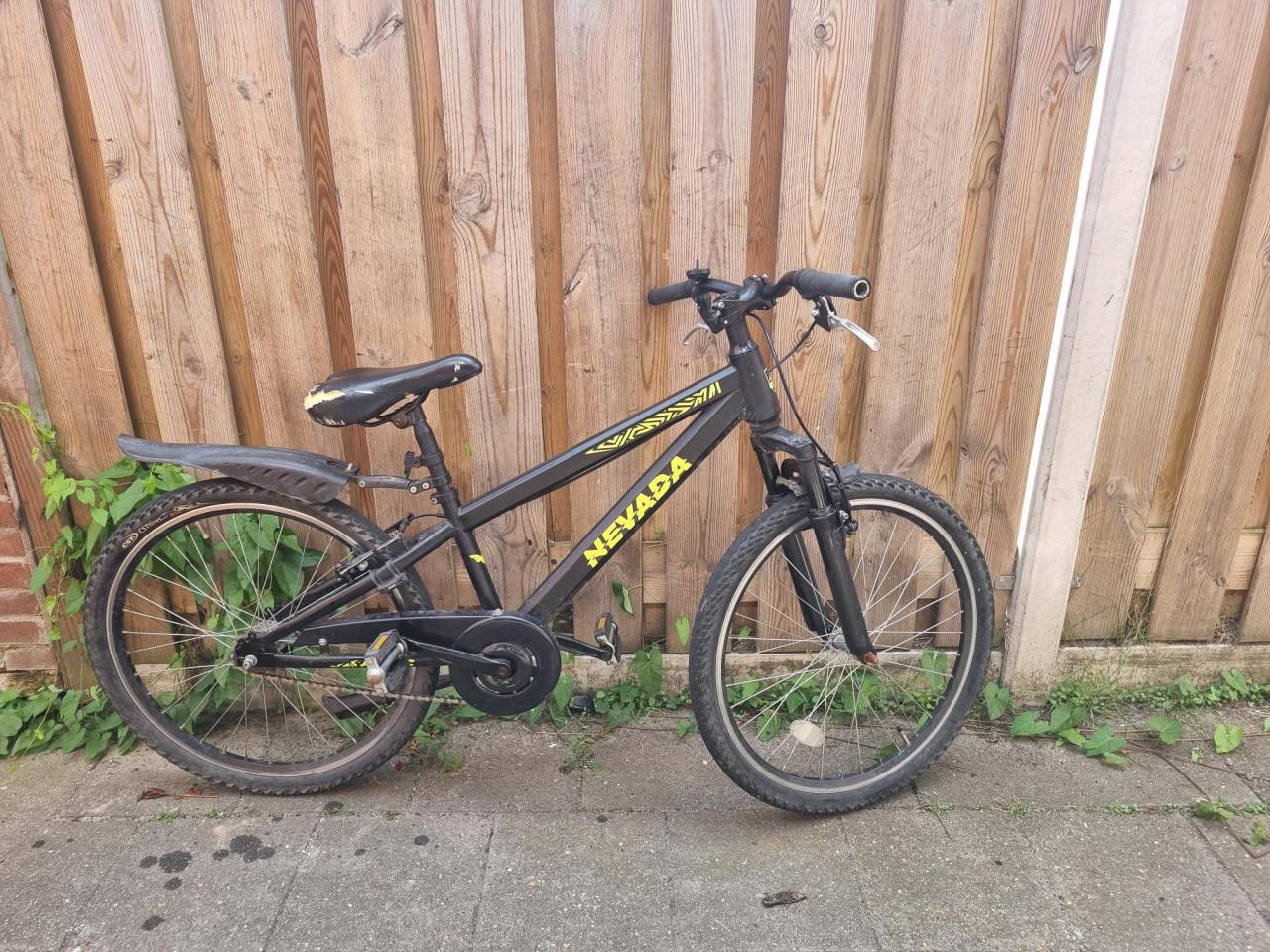 Mountainbike 24 inch NEVADA - zwart Jongensfiets