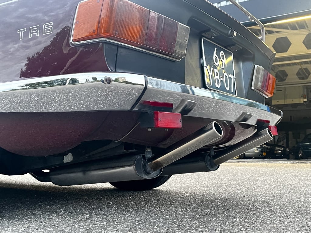 Triumph TR6 2.5 roadster overdrive