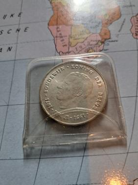 250 franc zilver  koning boudewijn 1951 1976