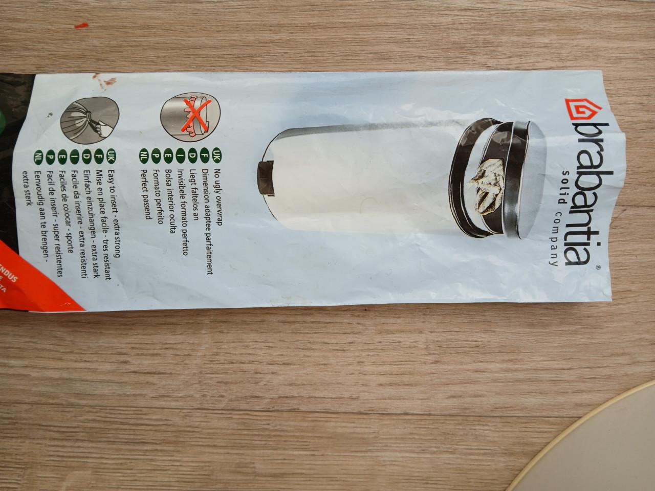 Brabantia hoge pedaalemmer 30L