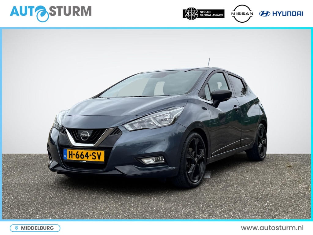 Nissan Micra 1.0 ig-t n-sport | navigatie | camera | leder/alcantara | appl
