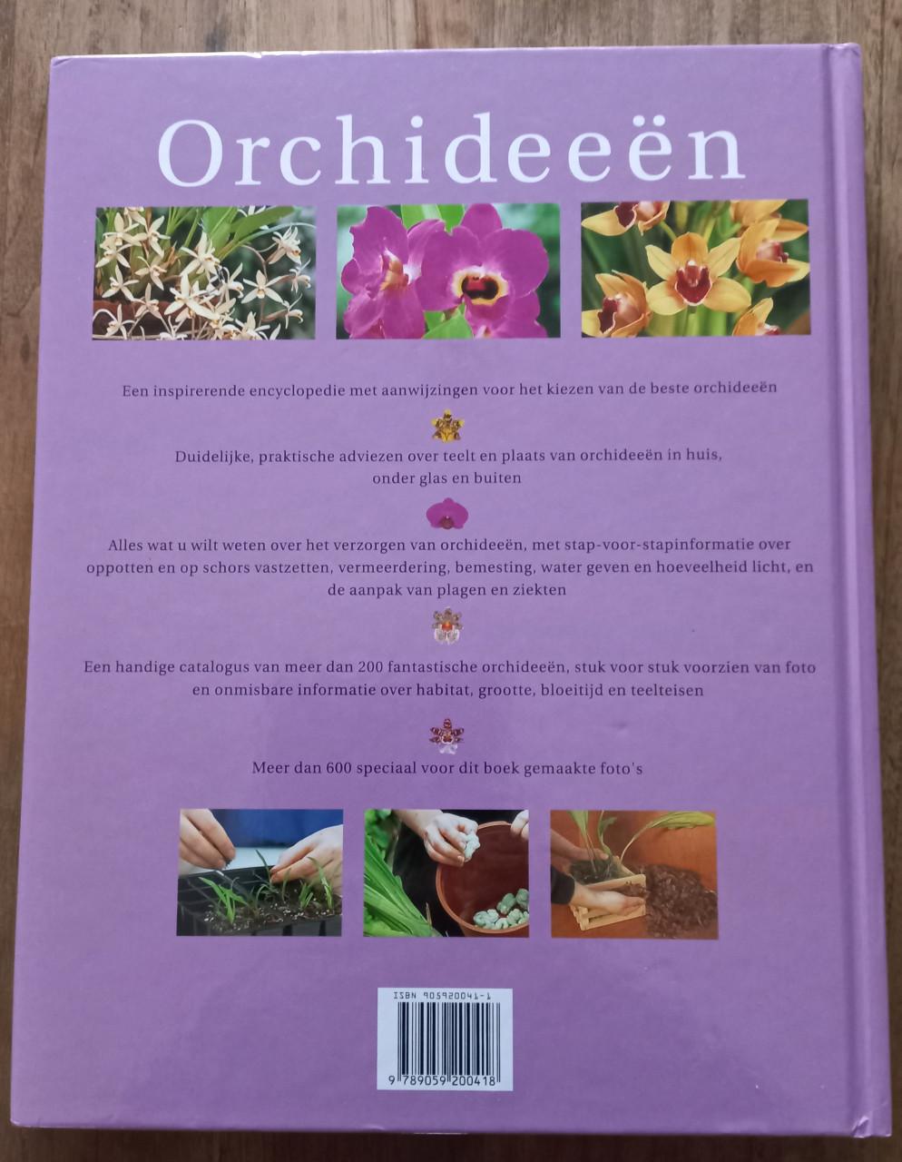 Orchideeën boek