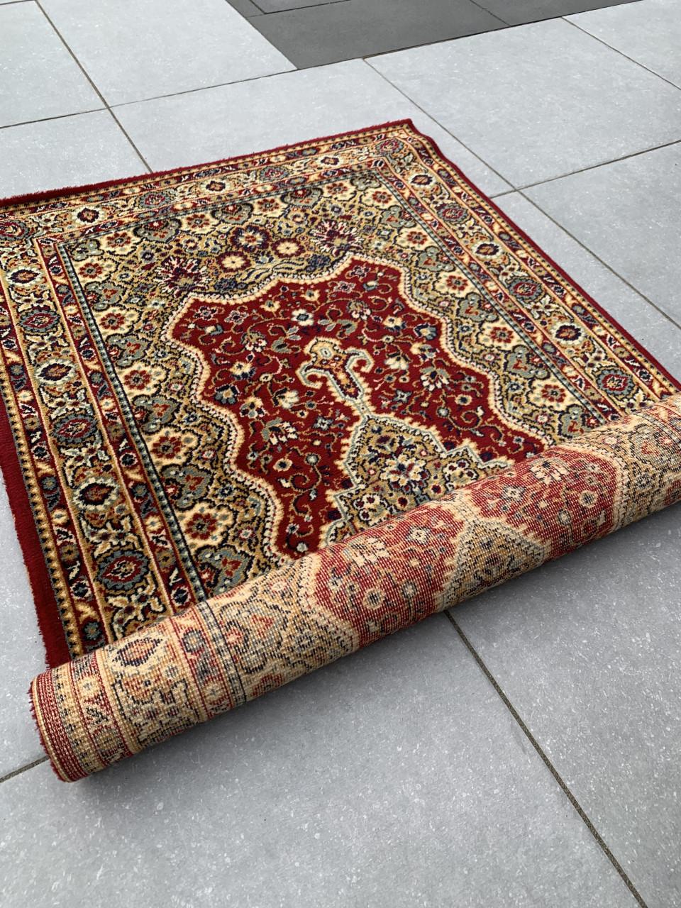 ✨Super Leuk Sfeervol Vintage Vloerkleedje Zuiver Scheerwol ✨