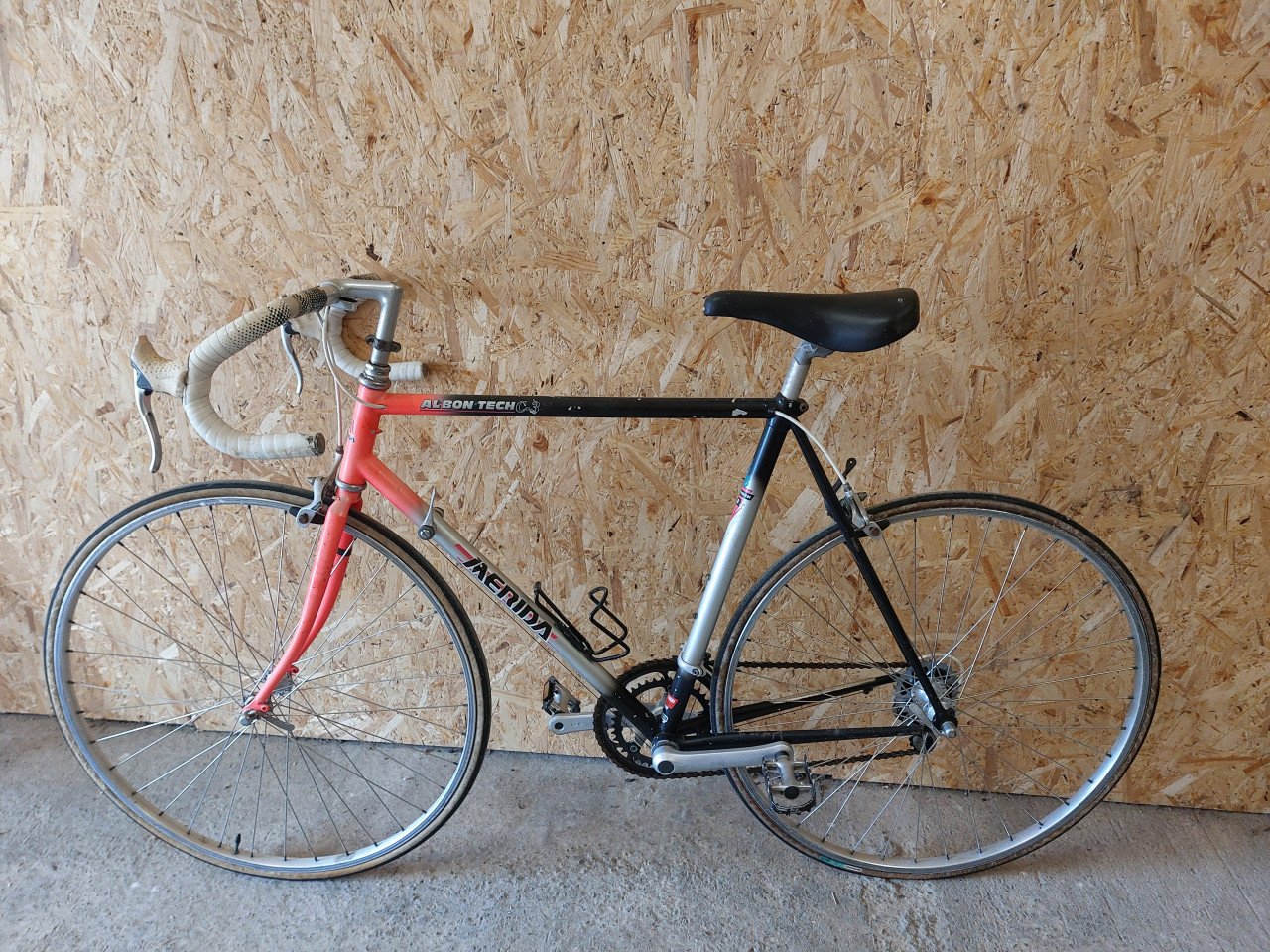Vintage racefietsen