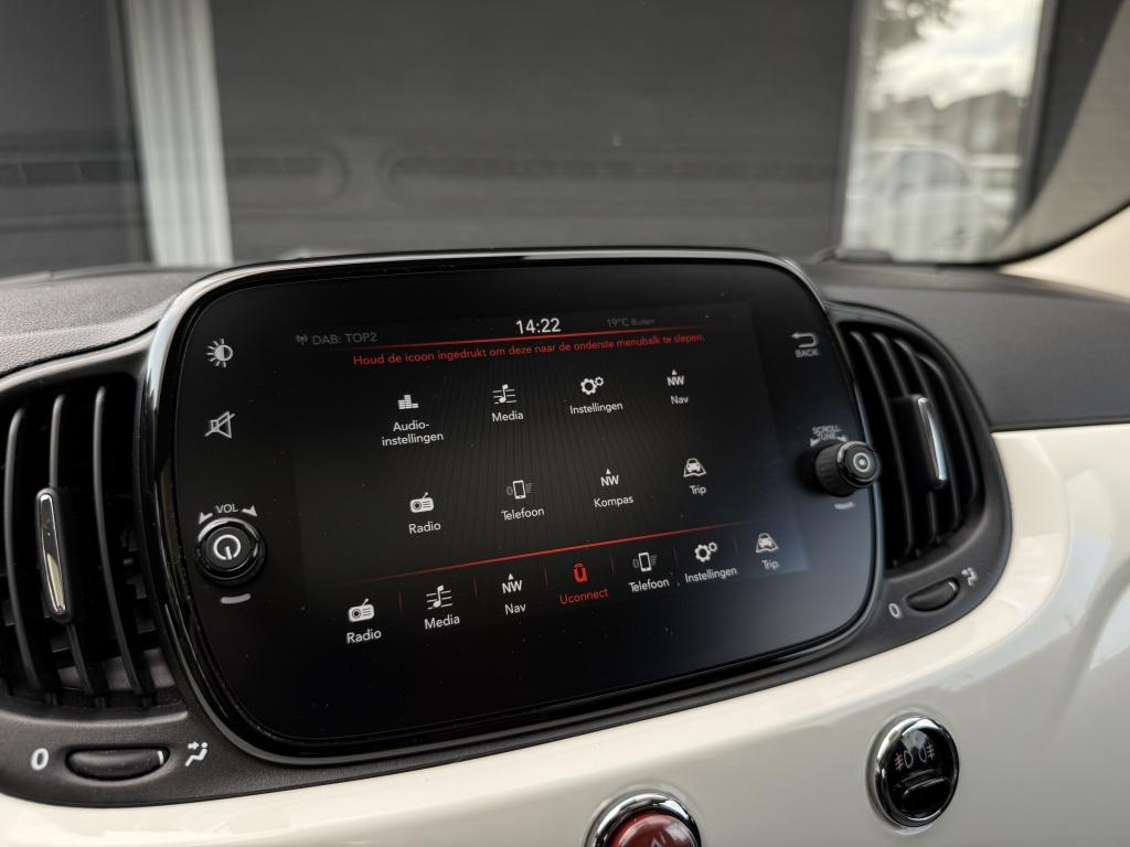 Fiat 500 1.2 lounge - schuif open dak -