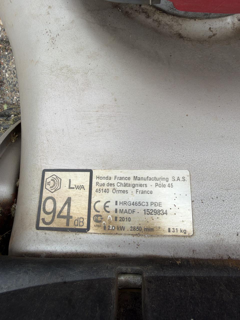 Honda grasmaaier maaidek 46 cm