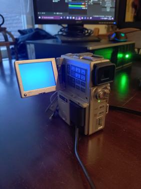 MiniDV camera voor digitaliseren!