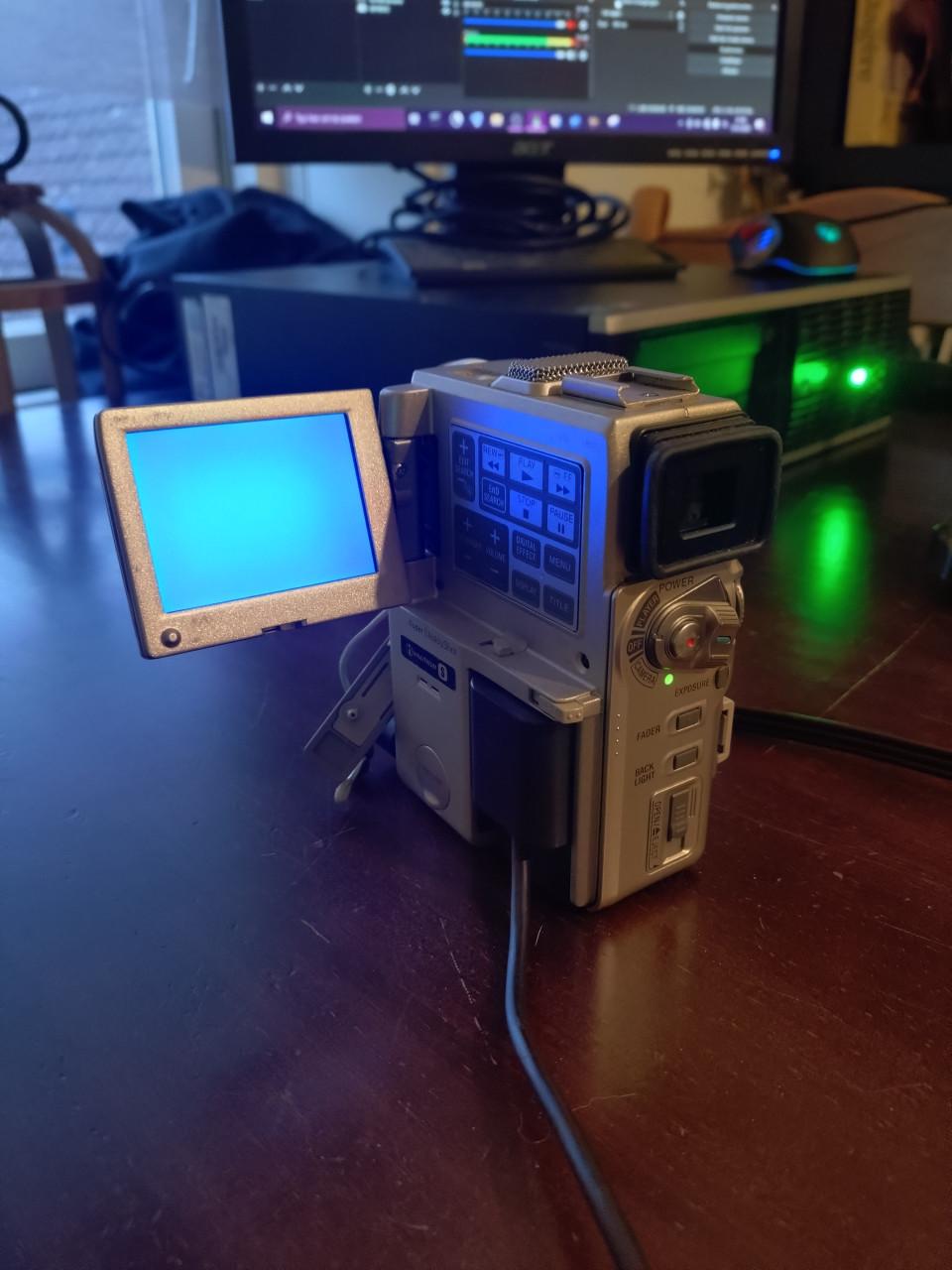 MiniDV camera voor digitaliseren!